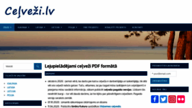 What Celvezi.lv website looked like in 2021 (3 years ago)