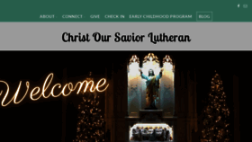 What Christoursavior.org website looked like in 2021 (3 years ago)