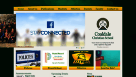 What Coaldalechristianschool.com website looked like in 2021 (3 years ago)