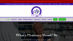 What Capefearpharmacy.com website looked like in 2021 (3 years ago)
