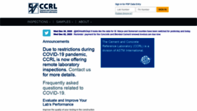 What Ccrl.us website looked like in 2021 (3 years ago)