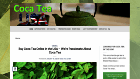 What Cocateausa.com website looked like in 2021 (3 years ago)