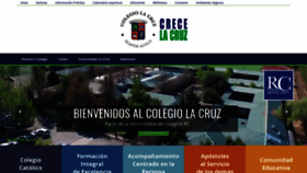 What Colegiolacruz.cl website looked like in 2021 (3 years ago)