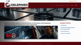 What Celermec.fi website looked like in 2021 (3 years ago)