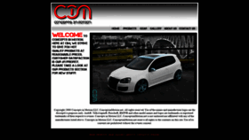 What Conceptsinmotion.net website looked like in 2021 (3 years ago)