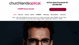 What Churchlandsoptical.com.au website looked like in 2021 (3 years ago)