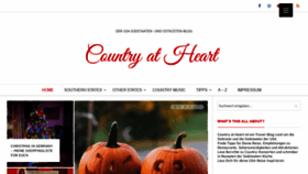 What Countryatheart.de website looked like in 2021 (3 years ago)
