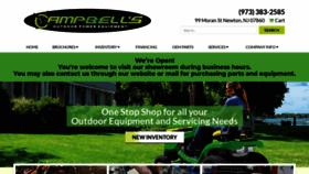 What Campbellssmallengine.com website looked like in 2021 (3 years ago)