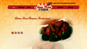 What Chinaroseoverlandpark.com website looked like in 2021 (3 years ago)