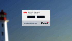 What Canada.ca website looked like in 2021 (3 years ago)