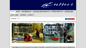 What Cutters.co.za website looked like in 2021 (3 years ago)