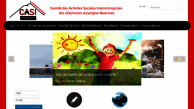 What Cercheminots-auvni.fr website looked like in 2021 (3 years ago)
