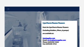 What Cytotherm.com website looked like in 2021 (3 years ago)