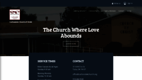 What Carbondalechurch.org website looked like in 2021 (3 years ago)