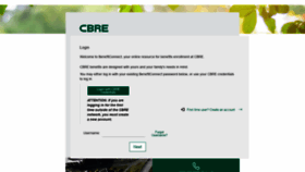 What Cbrebenefitconnect.com website looked like in 2021 (3 years ago)