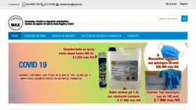 What Comercialmax.cl website looked like in 2021 (3 years ago)