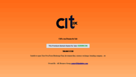 What Citfx.com website looked like in 2021 (3 years ago)
