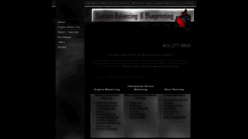 What Custombalancing.com website looked like in 2021 (3 years ago)