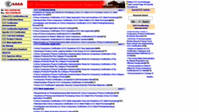 What China-ccc-certification.com website looked like in 2021 (3 years ago)