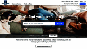 What Cbhomes.com website looked like in 2021 (3 years ago)