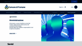 What Comunedifumane.it website looked like in 2021 (3 years ago)