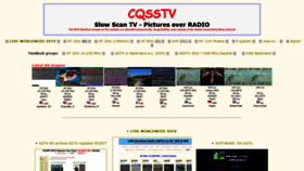What Cqsstv.com website looked like in 2021 (3 years ago)