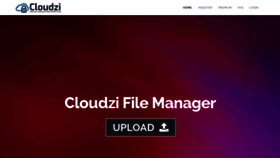What Cloudzi.net website looked like in 2021 (3 years ago)