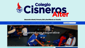 What Cisnerosalter.com website looked like in 2021 (3 years ago)