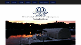 What Conestogacovers.com website looked like in 2021 (3 years ago)