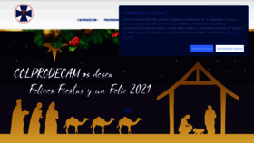 What Colprodecam.org website looked like in 2021 (3 years ago)