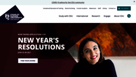 What Cdu.edu.au website looked like in 2021 (3 years ago)