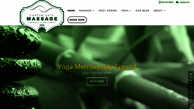 What Canyongatemassage.com website looked like in 2021 (3 years ago)