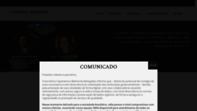 What Cbadv.adv.br website looked like in 2021 (3 years ago)