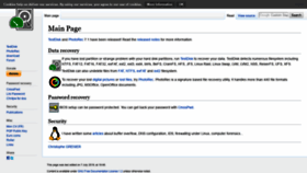 What Cgsecurity.org website looked like in 2021 (4 years ago)