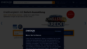 What Check24.de website looked like in 2021 (3 years ago)