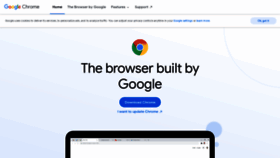 What Chrome.com website looked like in 2021 (3 years ago)