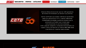 What Coto.com.ar website looked like in 2021 (3 years ago)