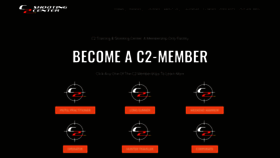 What C2shootingcenter.com website looked like in 2021 (3 years ago)