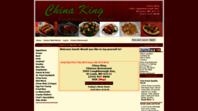 What Chinakingcarryout.com website looked like in 2021 (5 years ago)