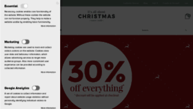 What Christmas-decorations.com website looked like in 2021 (3 years ago)
