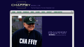 What Chaffeybaseball.com website looked like in 2021 (3 years ago)