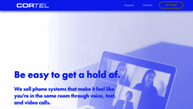 What Cortel.com website looked like in 2021 (4 years ago)