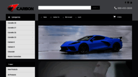 What C7carbon.com website looked like in 2021 (3 years ago)