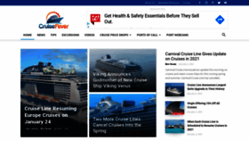 What Cruisefever.net website looked like in 2021 (3 years ago)