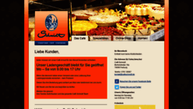 What Cafeschmidt.de website looked like in 2021 (3 years ago)