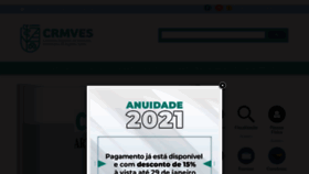 What Crmves.org.br website looked like in 2021 (3 years ago)