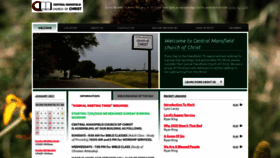 What Centralmansfieldchurch.com website looked like in 2021 (3 years ago)