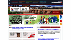 What Cordoba.es website looked like in 2021 (3 years ago)