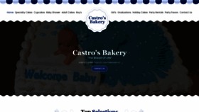 What Castrobakery2.com website looked like in 2021 (3 years ago)