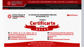 What Contadoresculiacan.mx website looked like in 2021 (3 years ago)